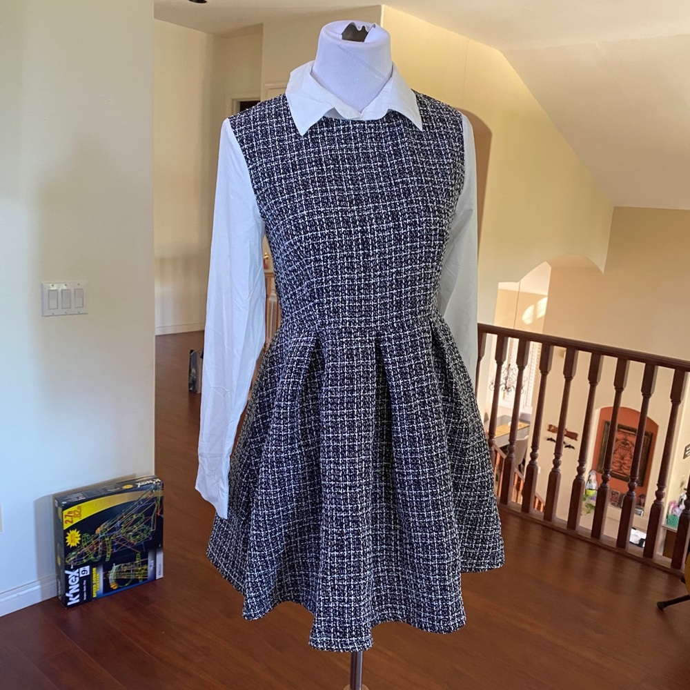 Plaid Winter Dress